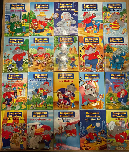 Benjamin blümchen bücher set - benjamin, bücher-set