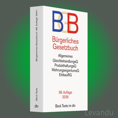 Bürgerliches gesetzbuch - gesetzbuch, (bgb)